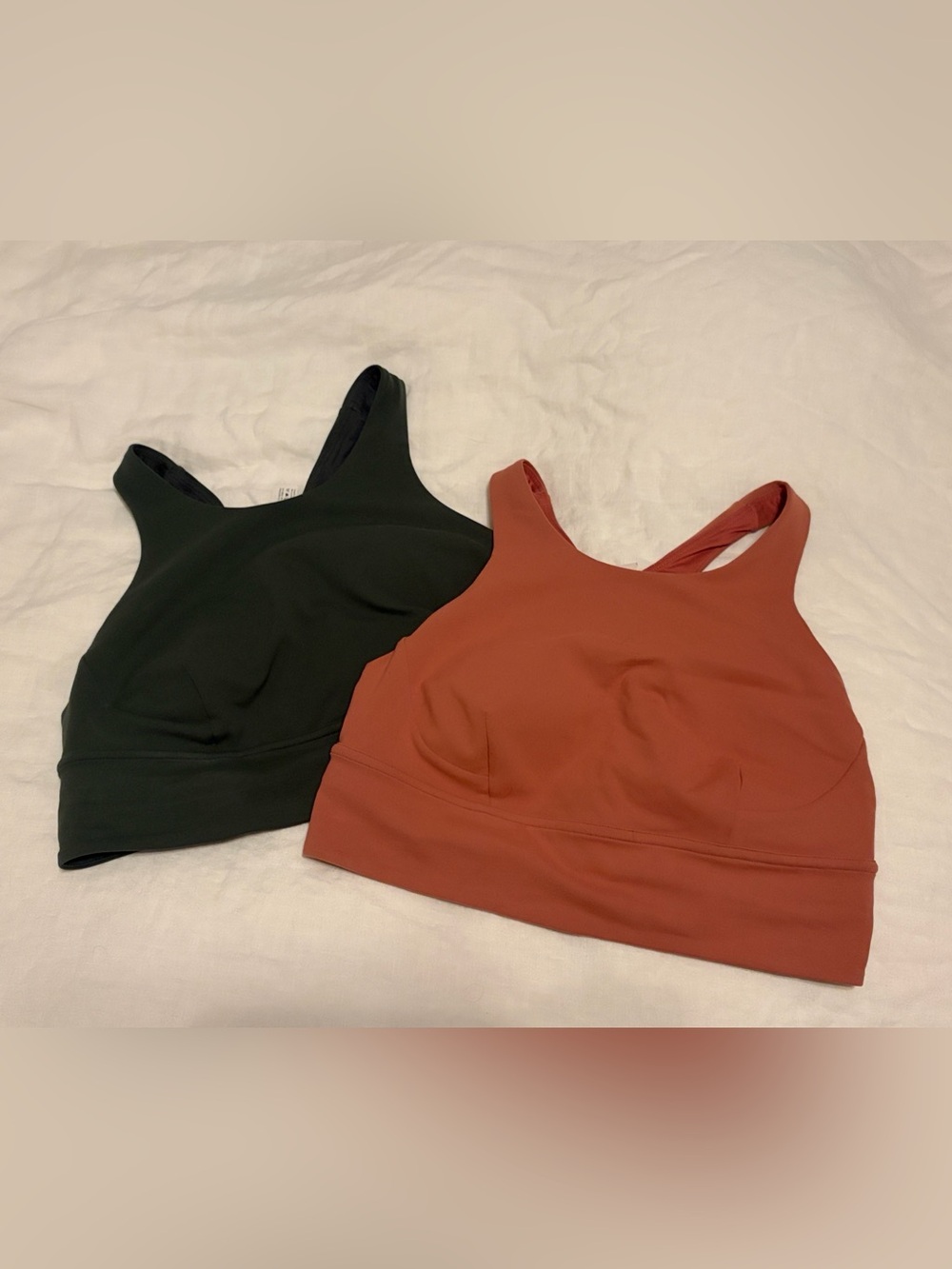 Set of 2 - Lululemon Wunder Train longline sports bra / medium support C/D cup